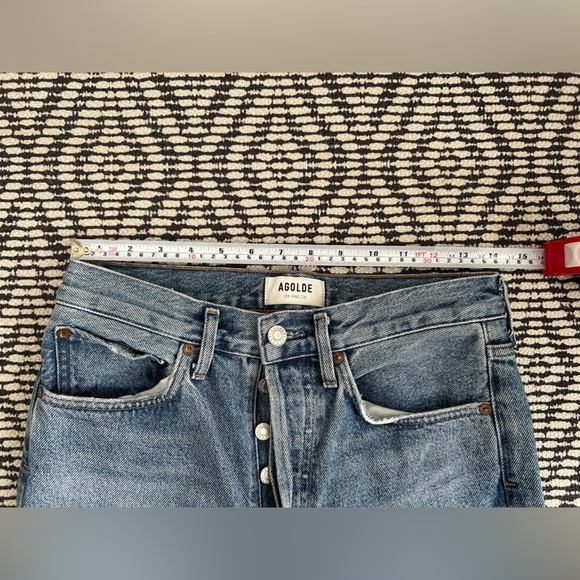 Agolde 90s Denim Jeans Size 25 - Picture 5 of 7